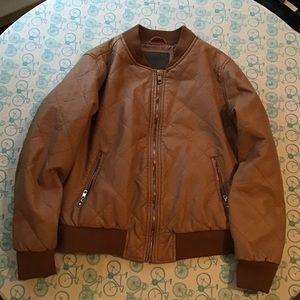 Brown Bomber Jacket